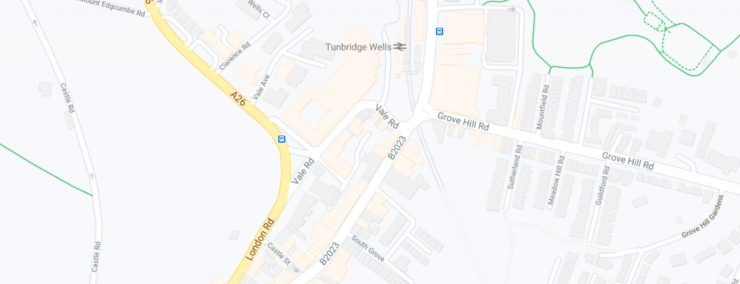 tunbridge wells map